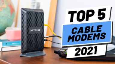 Top 5 BEST Cable Modems of [2021]