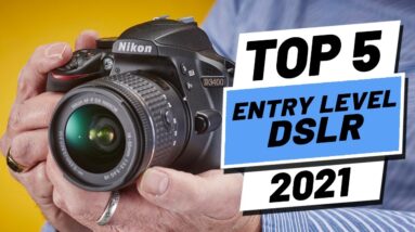 Top 5 BEST Entry Level DSLRs of [2021]