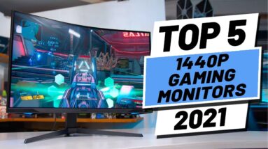 Top 5 BEST 1440p Gaming Monitors of [2021]