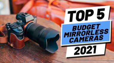 Top 5 BEST Budget Mirrorless Cameras of [2021]