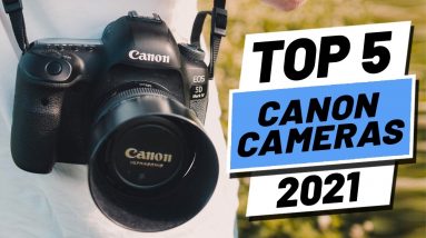 Top 5 BEST Canon Cameras of of [2021]