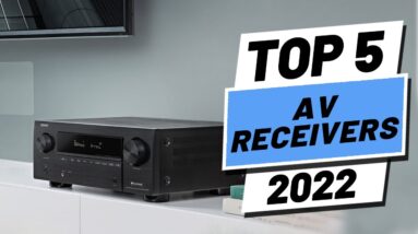 Top 5 BEST AV Receivers of [2022]