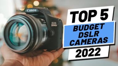Top 5 BEST Budget DSLR Cameras of [2022]