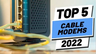 Top 5 BEST Cable Modems of [2022]