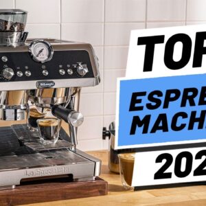 Top 5 BEST Espresso Machines [2022]
